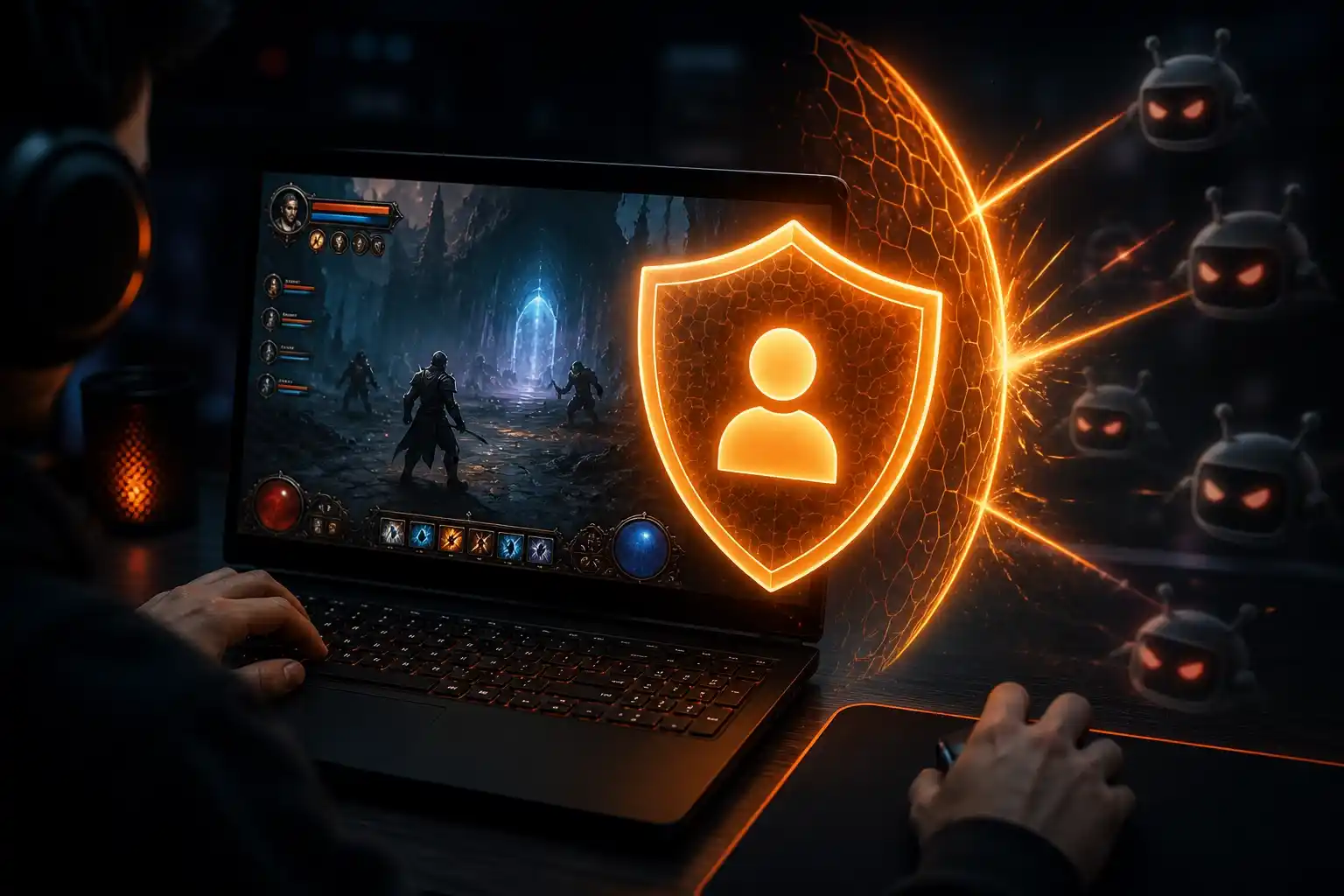 SiARA Shield user workflow for gaming fraud protection